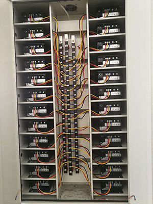 瓦楞機，輥筒電磁加熱